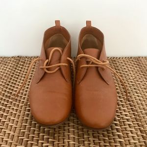 Cole Haan Leather Lace Up Booties